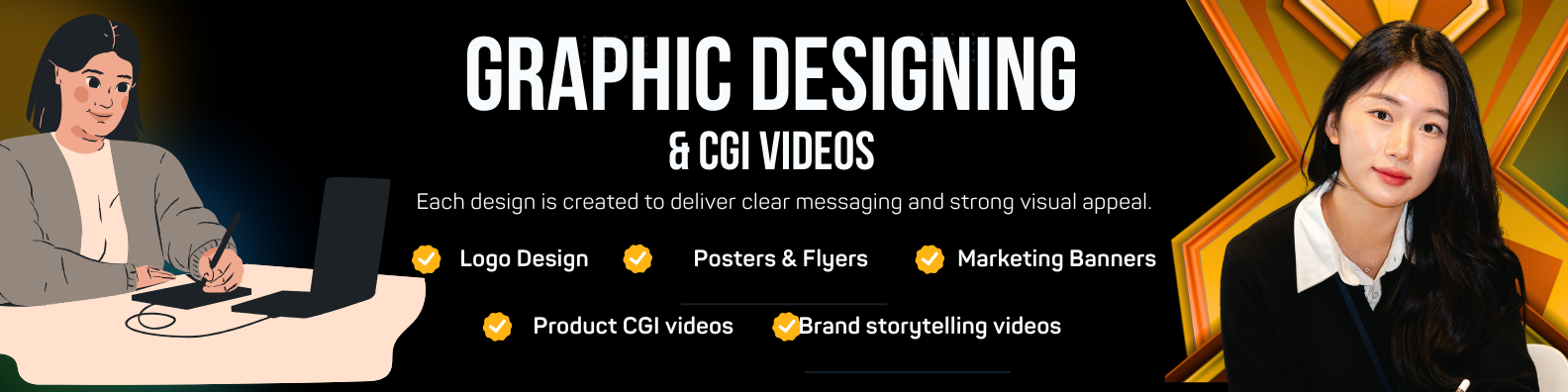 Graphic Designing & CGI Video Services